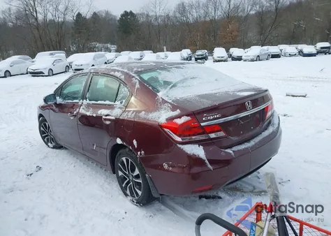 2015 Honda Civic Ex из США, поврежденный, VIN 19XFB2F88FE033941